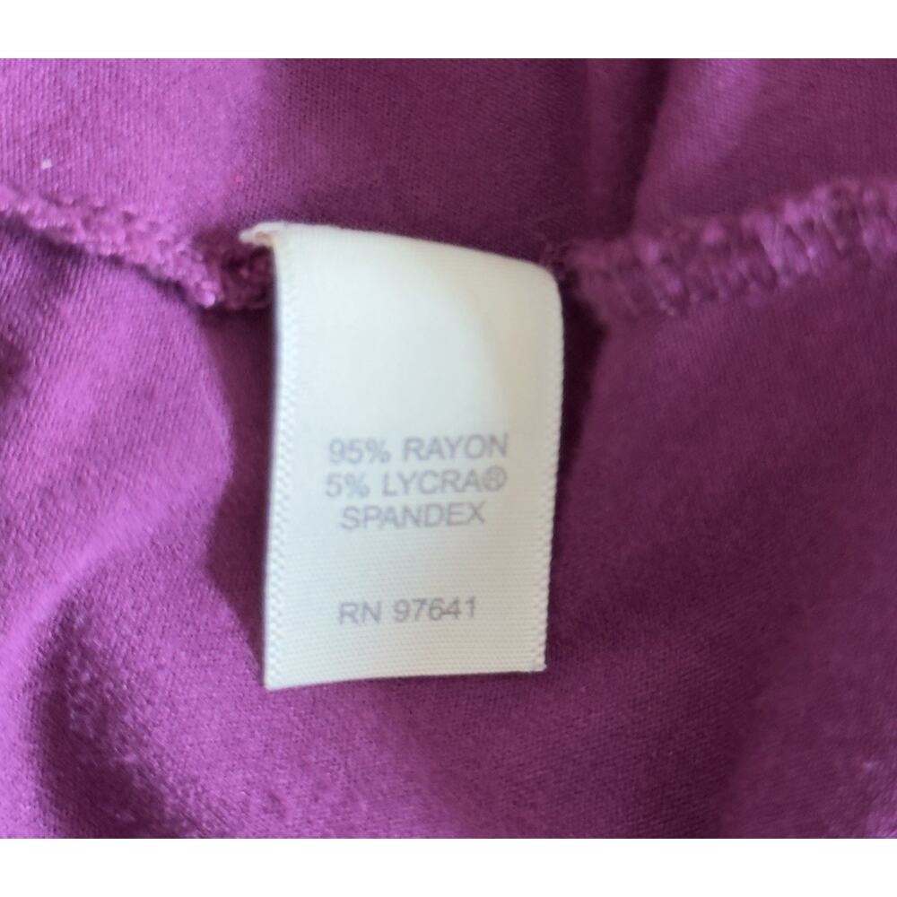 J. JILL Stretchy Empire Waist V-neck Tunic Size L EUC - Picture 4 of 7